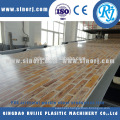 PVC stone plastic profiles extruder machine line for fake marble